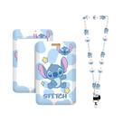 Porta-Cartões De Crédito Disney Stitch Para Meninas E Meninos Com Cordão Para Identificação E Crachá