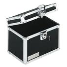 Porta-cartões de índice Vaultz Lockable contém 450 cartões de notas 4x6