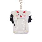 Porta-cartões fotográficos de pelúcia MOSSTYUS Little Devil Kpop