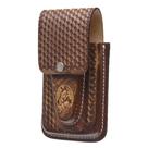 Porta Celular com Bainha para Canivete de Couro Bordado Cow Way 32917