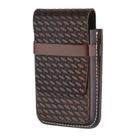 Porta celular em couro