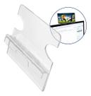 Porta Celular Notebook Suporte Apoio Acrílico Transparente Monitor Smartphone Computador Telefone Porta Celular Notebook Suporte Apoio Acrílico Transparente Monitor Smartphone Computador Telefone
