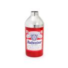 Porta Cerveja de Garrafa 600ml em Alumínio c/ Isolamento em isopor Vermelho Budweiser - Lidermix Porta Cerveja de Garrafa 600ml em Alumínio c/ Isolamento em isopor Vermelho Budweiser - Lidermix