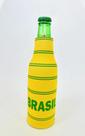 Porta Cerveja Térmico Koozie Long Neck 330ml Brasil Listra Porta Cerveja Térmico Koozie Long Neck 330ml Brasil Listra