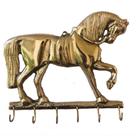 porta chave cavalo bronze decoração casa parede artesanato
