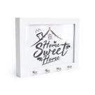 Porta Chave Com Foto De Parede Decorativo 15x21 cm Moldura Com Vidro Decoração Casa Home Sweet Home