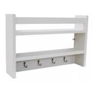 porta chave organizador branco Hub18