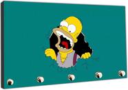 Porta Chave Simpsons Família Homer Organizador Chaveiros Porta Chave Simpsons Família Homer Organizador Chaveiros