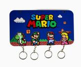 Porta Chaveiros e Chaveiros Super Mario Presentes Geek