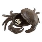 Porta-chaves Accent Plus Secure Crab de ferro fundido 16x11x6cm