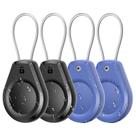 Porta-chaves AirTag impermeável, pacote com 4 unidades para Apple AirTags
