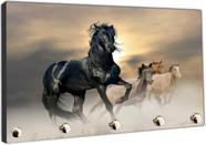 Porta Chaves Animais Cavalos Organizador Chaveiro