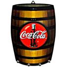 Porta Chaves Barril Chaveiro Decorativo em Madeira - Coca-Cola