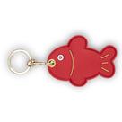 Porta-chaves de couro para Apple AirTag XSUIOY Fish