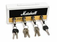 Porta chaves de parede com 4 plugues para guitarra