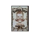 Porta Chaves De Parede Em Relevo Barber Shop
