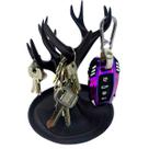 Porta-Chaves Decorativo Árvore - Impressão 3D PLA Premium Preto