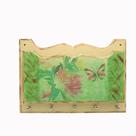 Porta Chaves E Cartas Parede Mdf Decorado Borboleta Presente