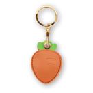 Porta-chaves em couro para Apple AirTag XSUIOY Carrot