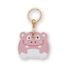 Porta-chaves em couro para Apple AirTag XSUIOY Pink
