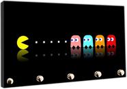 Porta Chaves Games Jogos Pacman Organizador Chaveiro