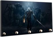 Porta Chaves Jogos Games The Witcher Organizador Chaveiro