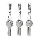 Porta-chaves KeySmart Nano Clip, clipe de bolso, aço inoxidável Porta-chaves KeySmart Nano Clip, clipe de bolso, aço inoxidável