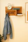 Porta-chaves Nature Com Prateleira Decorativa E Ganchos