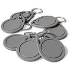 Porta-chaves RFID BABIQT Mifare Ultralight C ULC Chaveiros cinza x10
