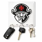 Porta Chaves Vasco Decorativo Cruz Escudo Quadro Torcedor Porta Chaves Vasco Decorativo Cruz Escudo Quadro Torcedor