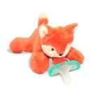 Porta-chupeta RazBaby JollyPop com chupeta removível Fox