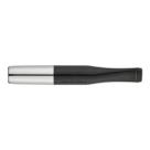 Porta-cigarro Denicotea compacto preto e prateado 7,7 cm Porta-cigarro Denicotea compacto preto e prateado 7,7 cm