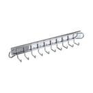 Porta Cintos Deslizante Cromado com Corrediça Telescópica Galvanizada 490x70x65 mm 2153 Masutti Copat