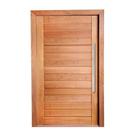 Porta Completa Pivotante AD01 112x210cm em Madeira Maciça Tauari