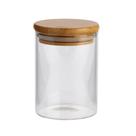 Porta Condimentos Borossilicato e Bambu 150ml - ACASA