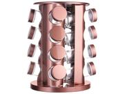 Porta-Condimentos Inox 16 Peças com Suporte - Hauskraft Vertical