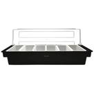 Porta Condimentos Profissional 6 Divisórias Weck Preto Cozinha Restaurante Hot Dog Bares Temperos Frutas Porta Condimentos Profissional 6 Divisórias Weck Preto Cozinha Restaurante Hot Dog Bares Temperos Frutas