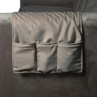 Porta Controle Em Tecido Suede Para Sofá Herrero