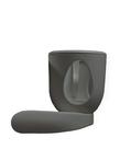 Porta-copos babyark Magnetic Twist-Off Design cinza