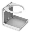 Porta Copos Dobrável Luxo P/ Barcos Lancha Motorhome Branco Porta Copos Dobrável Luxo P/ Barcos Lancha Motorhome Branco