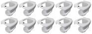Porta Copos Dobrável P/ Barcos Lancha Veleiros Branco Kit 10 Porta Copos Dobrável P/ Barcos Lancha Veleiros Branco Kit 10