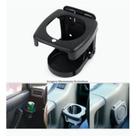 Porta Copos e Latas Preto para Carros Ônibus Caminhão e Casa Lanchas Barco Van Taxi
