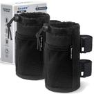 Porta-Copos GEARV para Bicicleta, Scooter, Cadeira de Rodas e UTV/ATV - Preto