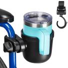 Porta-copos JOYTUTUS para cadeira de rodas, andarilho e scooter, pacote com 2
