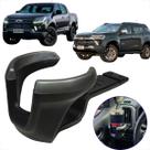 Porta Copos Painel S10 e Trailblazer 2017 a 2023 Preto Borda Prata Modelo Original Alta Resistência