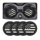 Porta-copos para Porta-copos de Carro AUCELI 7cm Bandeira dos EUA 4 Unidades Porta-copos para Porta-copos de Carro AUCELI 7cm Bandeira dos EUA 4 Unidades