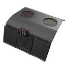 Porta Copos para Sofá com 3 Compartimentos Na Lateral Cor Preto Porta Copos para Sofá com 3 Compartimentos Na Lateral Cor Preto
