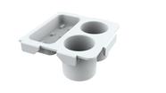 Porta-copos Tiga Top Tray para Bogg Bag G-Large cinza claro