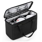 Porta-copos Trunab, reutilizável, para 3 xícaras, preto