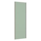 Porta Correr 80cm Champagne Prime Verde Jade